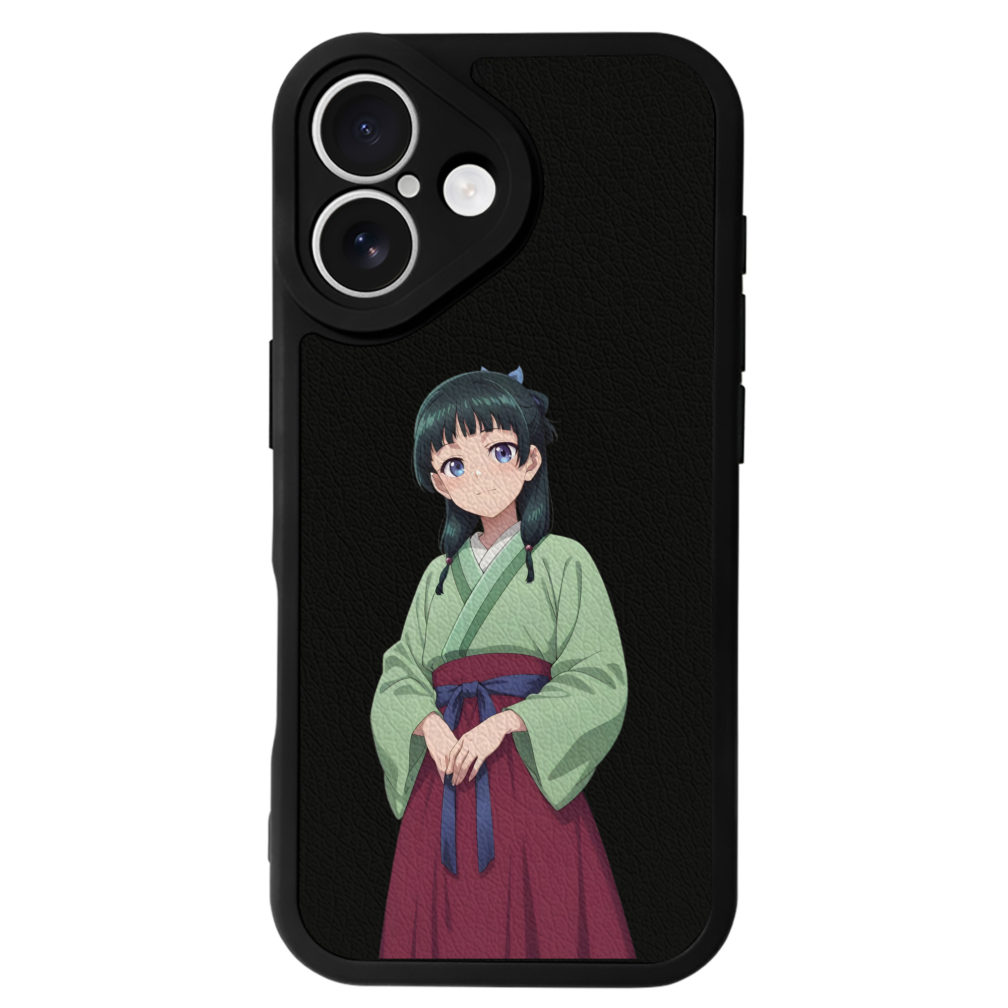 （画像用） 薬屋のひとりごと The Apothecary Diaries 【iPhone 16シリーズ対応】シリコンスマホケース（レザー調） 材質：シリコン